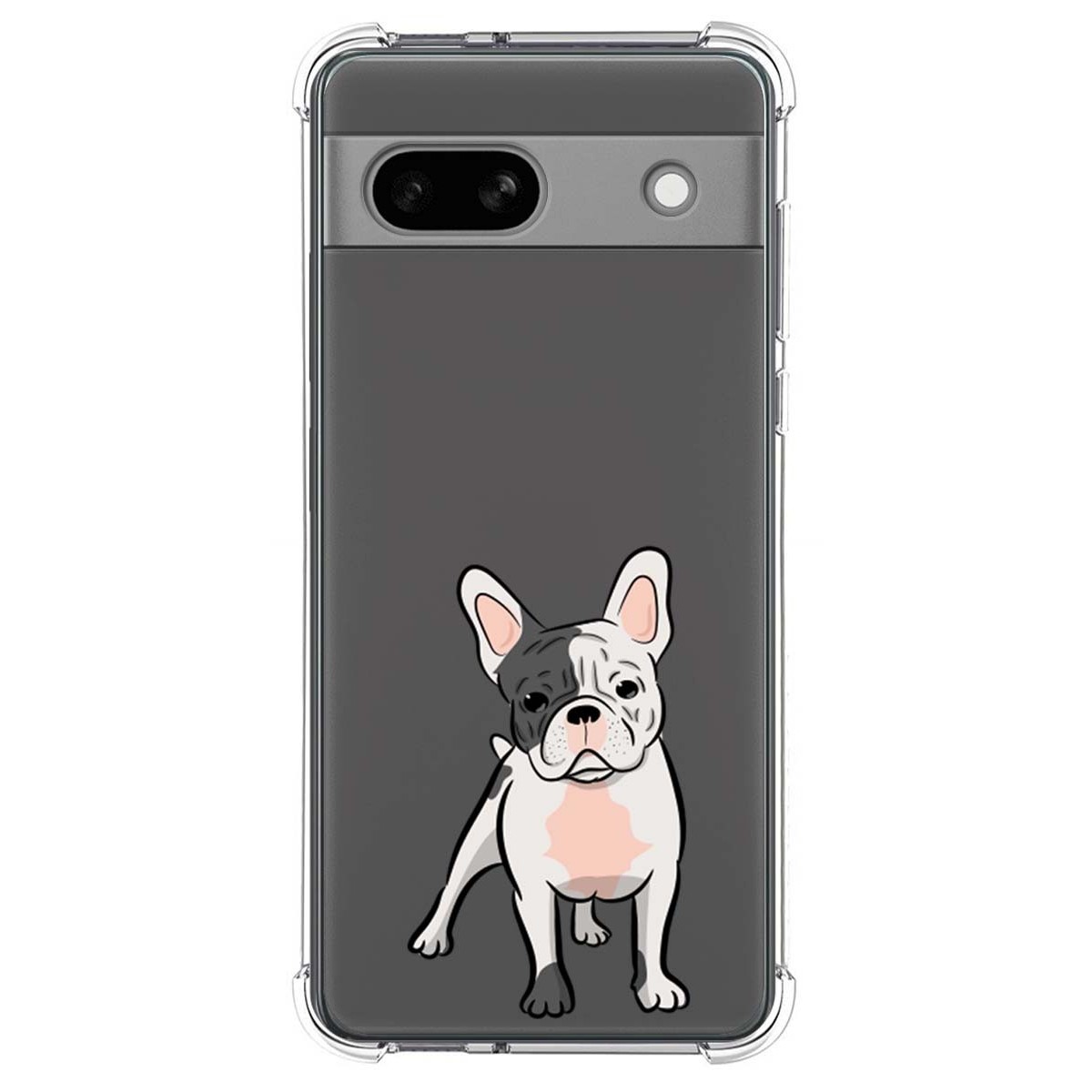 Funda Silicona Antigolpes para Google Pixel 7a 5G diseño Perros 06 Dibujos