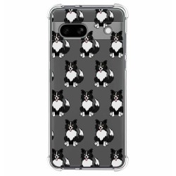 Funda Silicona Antigolpes para Google Pixel 7a 5G diseño Perros 07 Dibujos