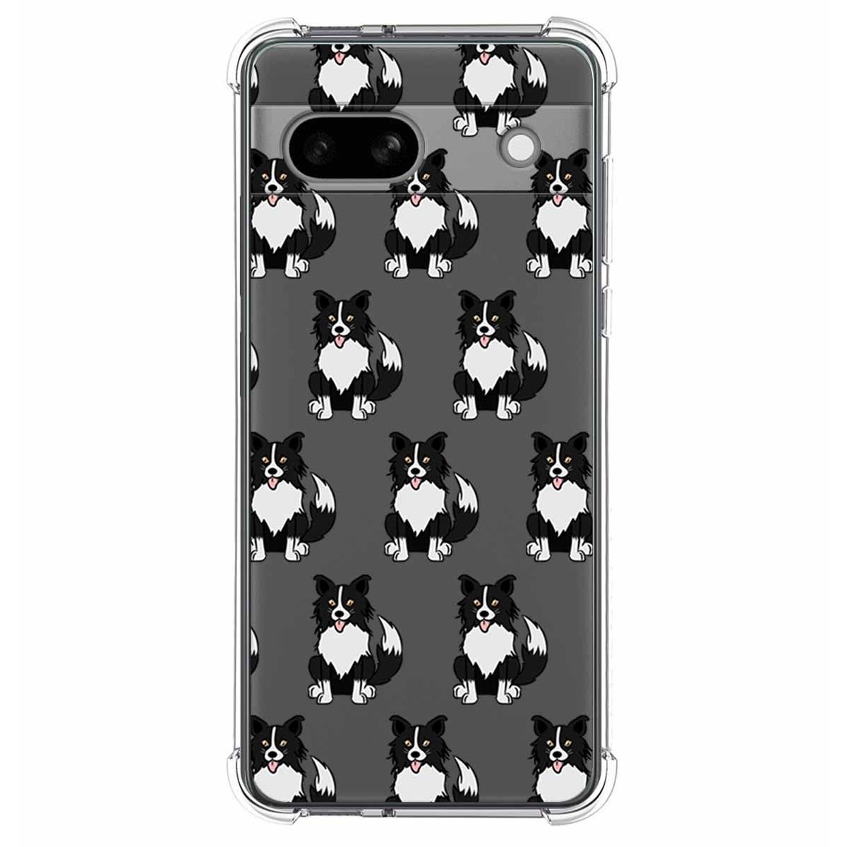 Funda Silicona Antigolpes para Google Pixel 7a 5G diseño Perros 07 Dibujos