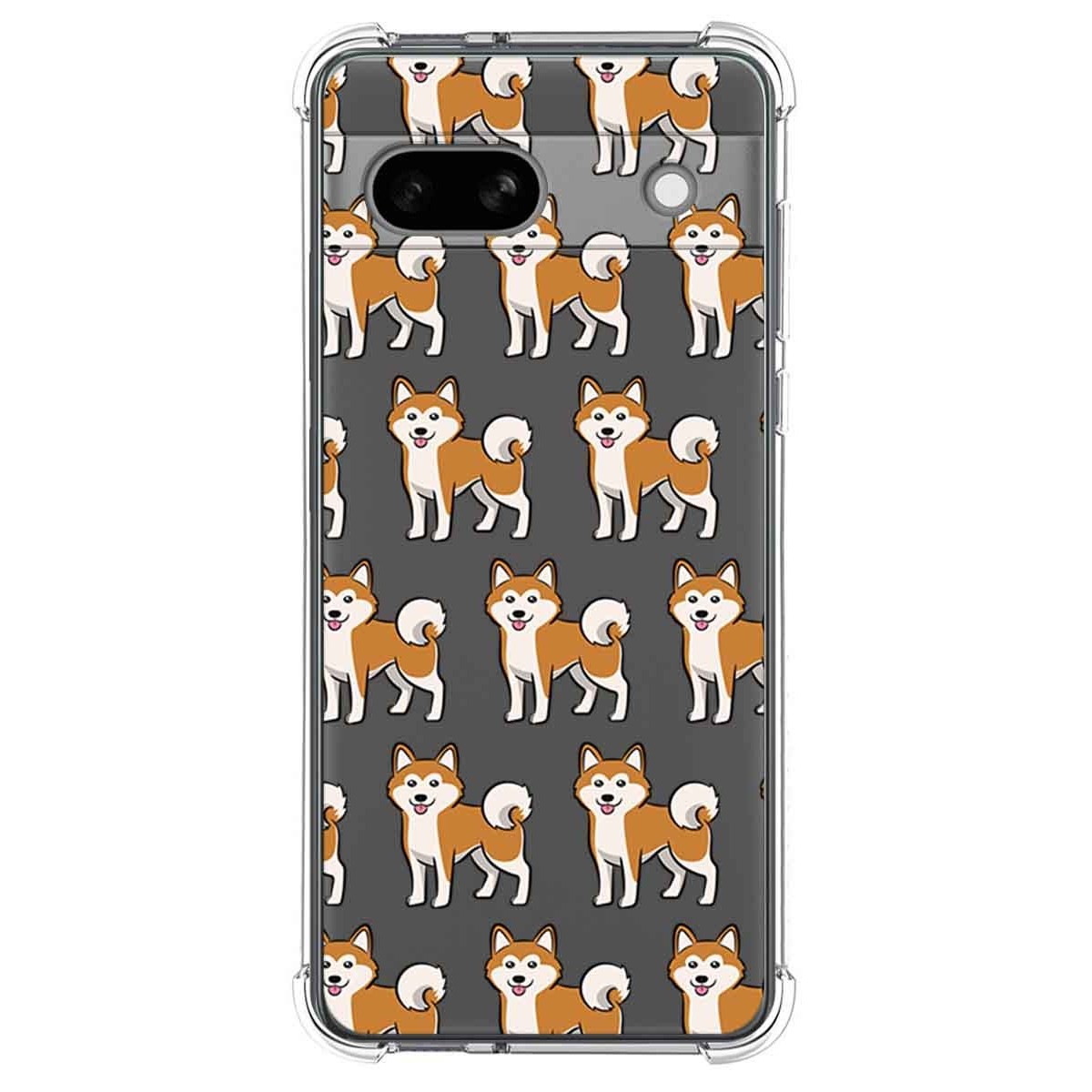 Funda Silicona Antigolpes para Google Pixel 7a 5G diseño Perros 08 Dibujos