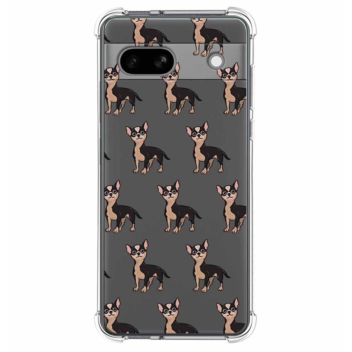 Funda Silicona Antigolpes para Google Pixel 7a 5G diseño Perros 11 Dibujos