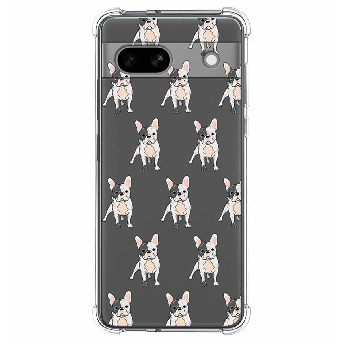 Funda Silicona Antigolpes para Google Pixel 7a 5G diseño Perros 12 Dibujos