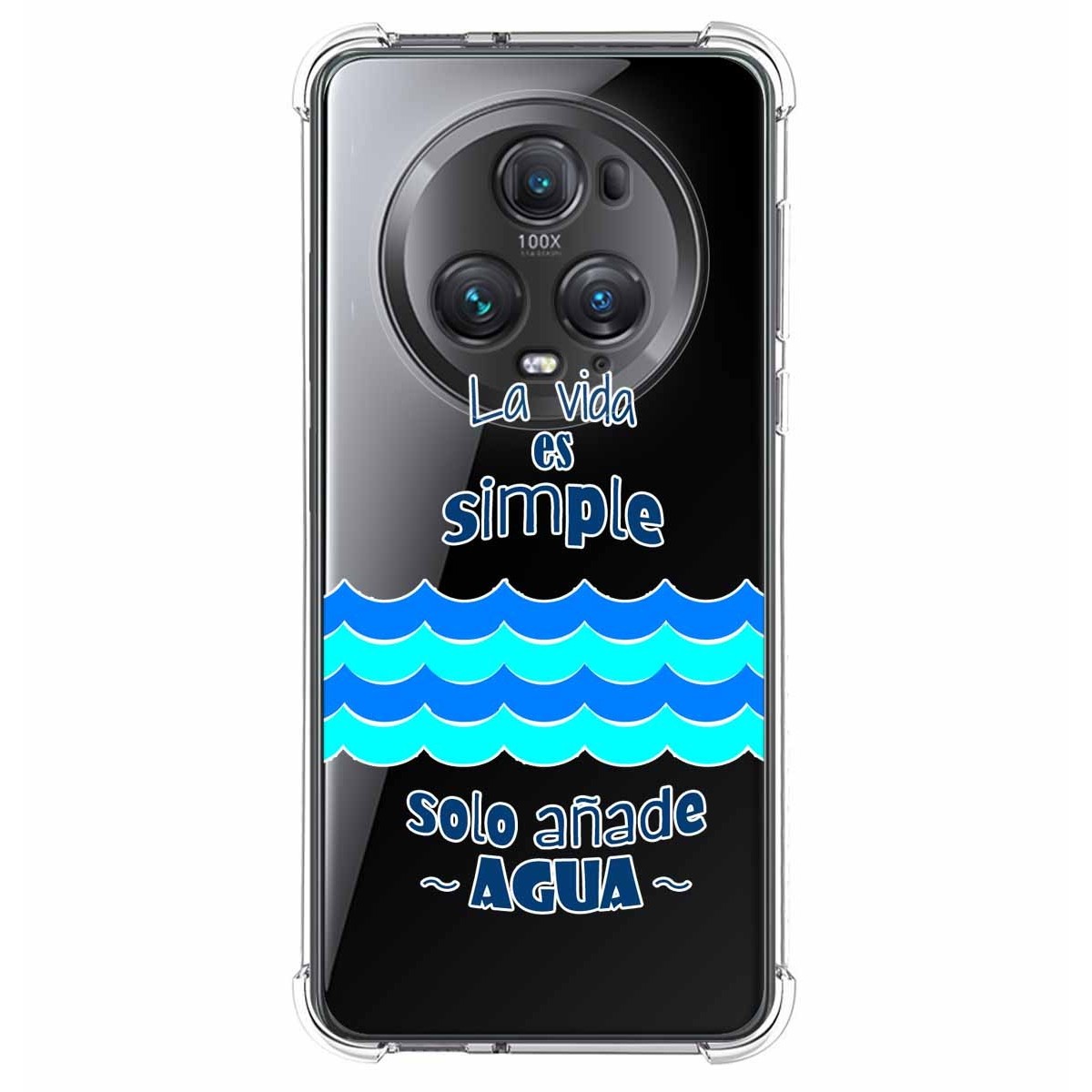 Funda Silicona Antigolpes para Huawei Honor Magic 5 Pro 5G diseño Agua Dibujos