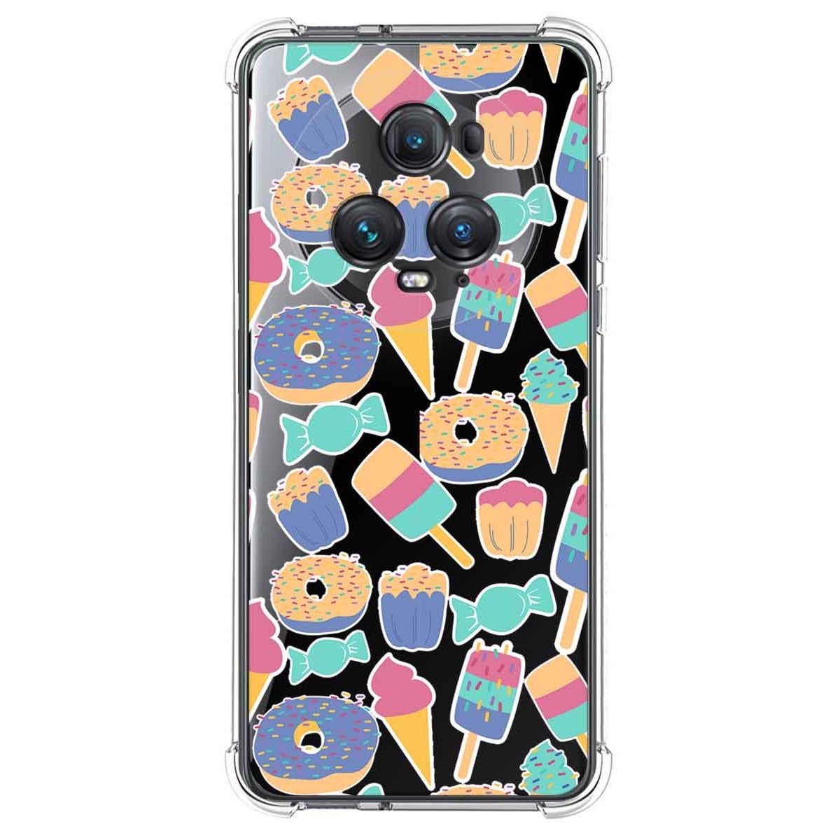 Funda Silicona Antigolpes para Huawei Honor Magic 5 Pro 5G diseño Dulces 02 Dibujos