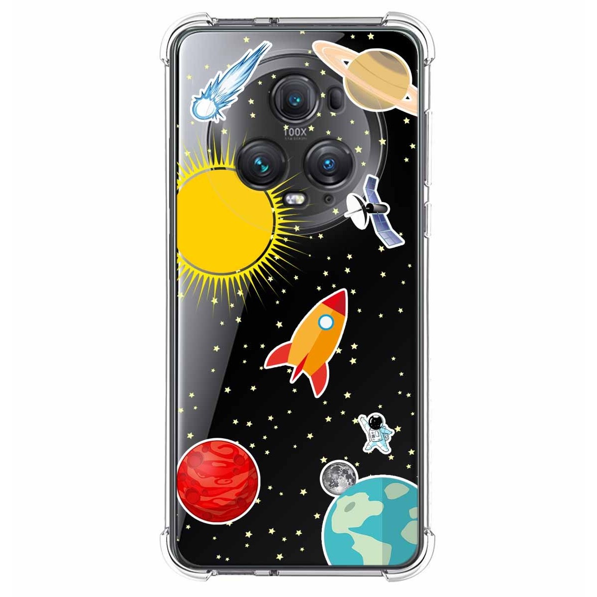 Funda Silicona Antigolpes para Huawei Honor Magic 5 Pro 5G diseño Espacio Dibujos