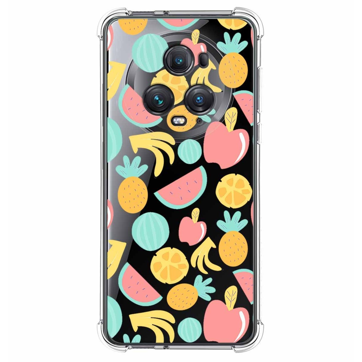Funda Silicona Antigolpes para Huawei Honor Magic 5 Pro 5G diseño Frutas 02 Dibujos