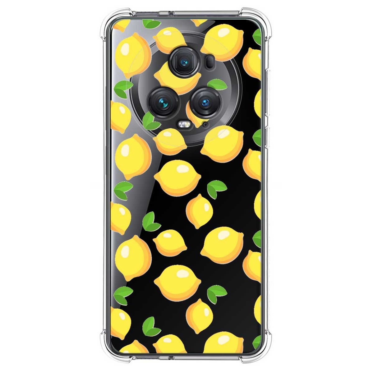 Funda Silicona Antigolpes para Huawei Honor Magic 5 Pro 5G diseño Limones Dibujos