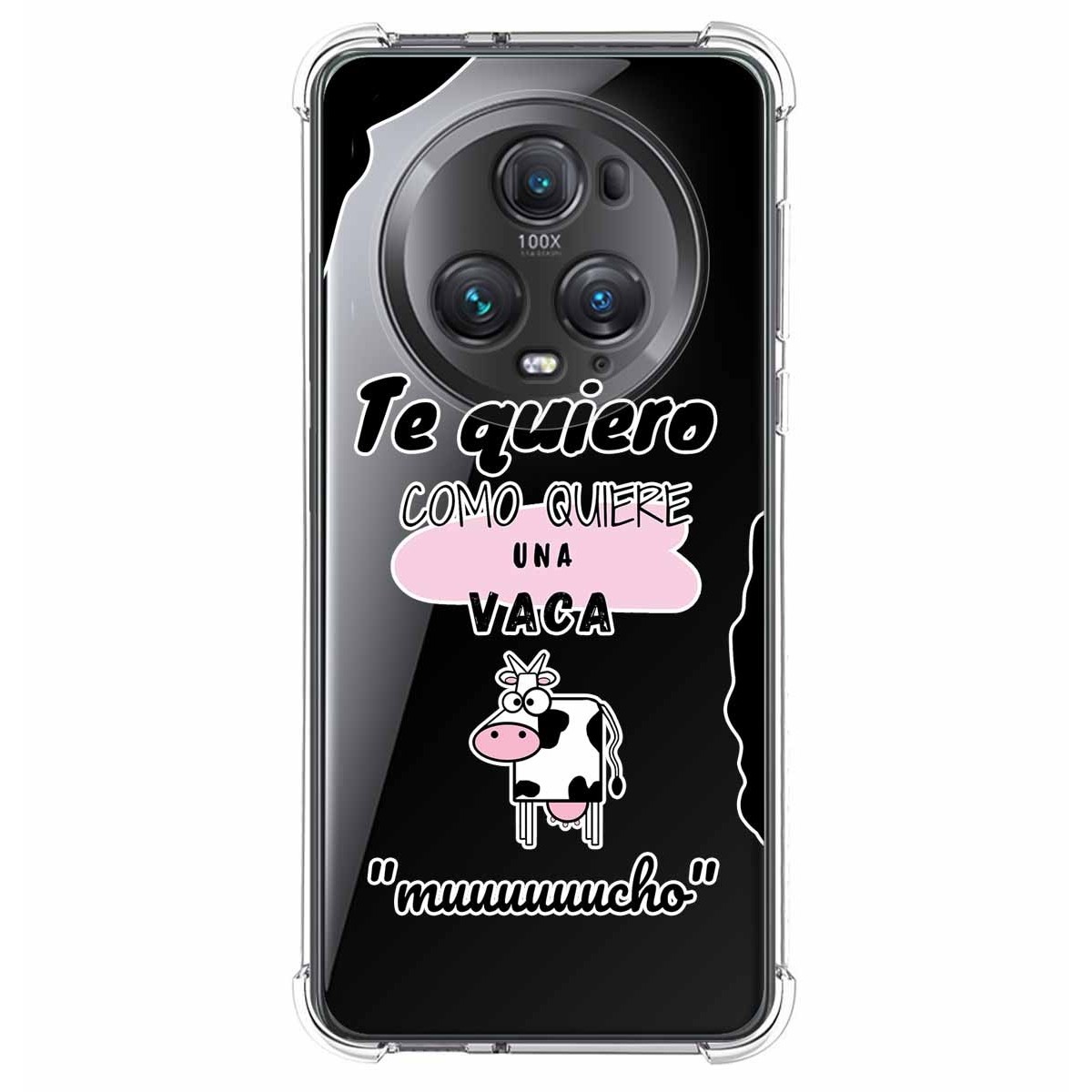 Funda Silicona Antigolpes para Huawei Honor Magic 5 Pro 5G diseño Vaca Dibujos