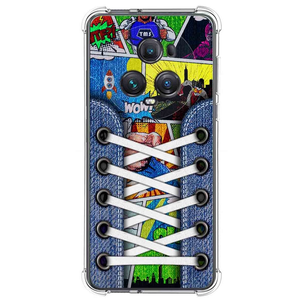 Funda Silicona Antigolpes para Huawei Honor Magic 5 Pro 5G diseño Zapatillas 14 Dibujos