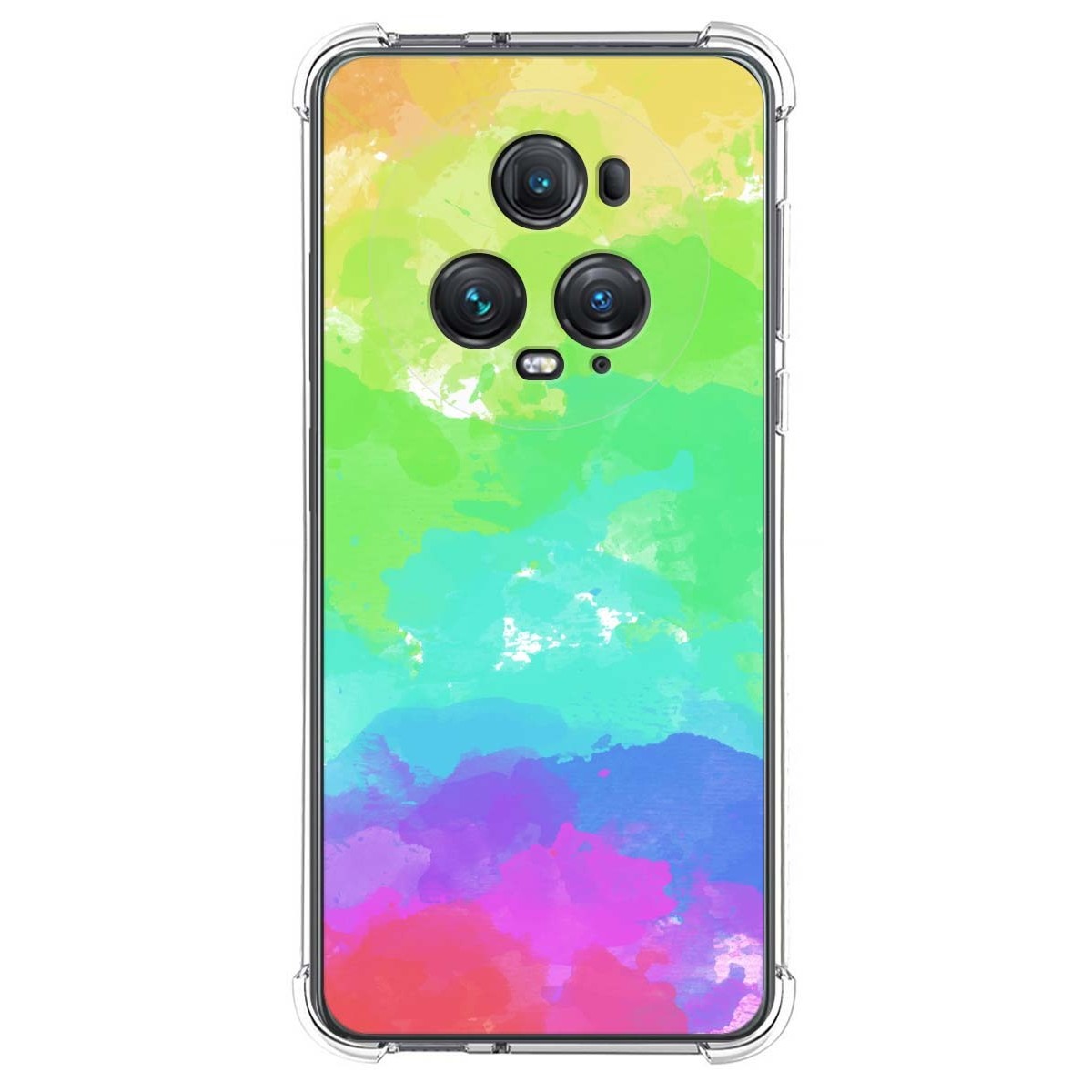 Funda Silicona Antigolpes para Huawei Honor Magic 5 Pro 5G diseño Acuarela 03 Dibujos