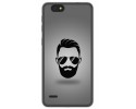 Funda Gel Tpu para Zte Blade A330 Diseño Barba Dibujos
