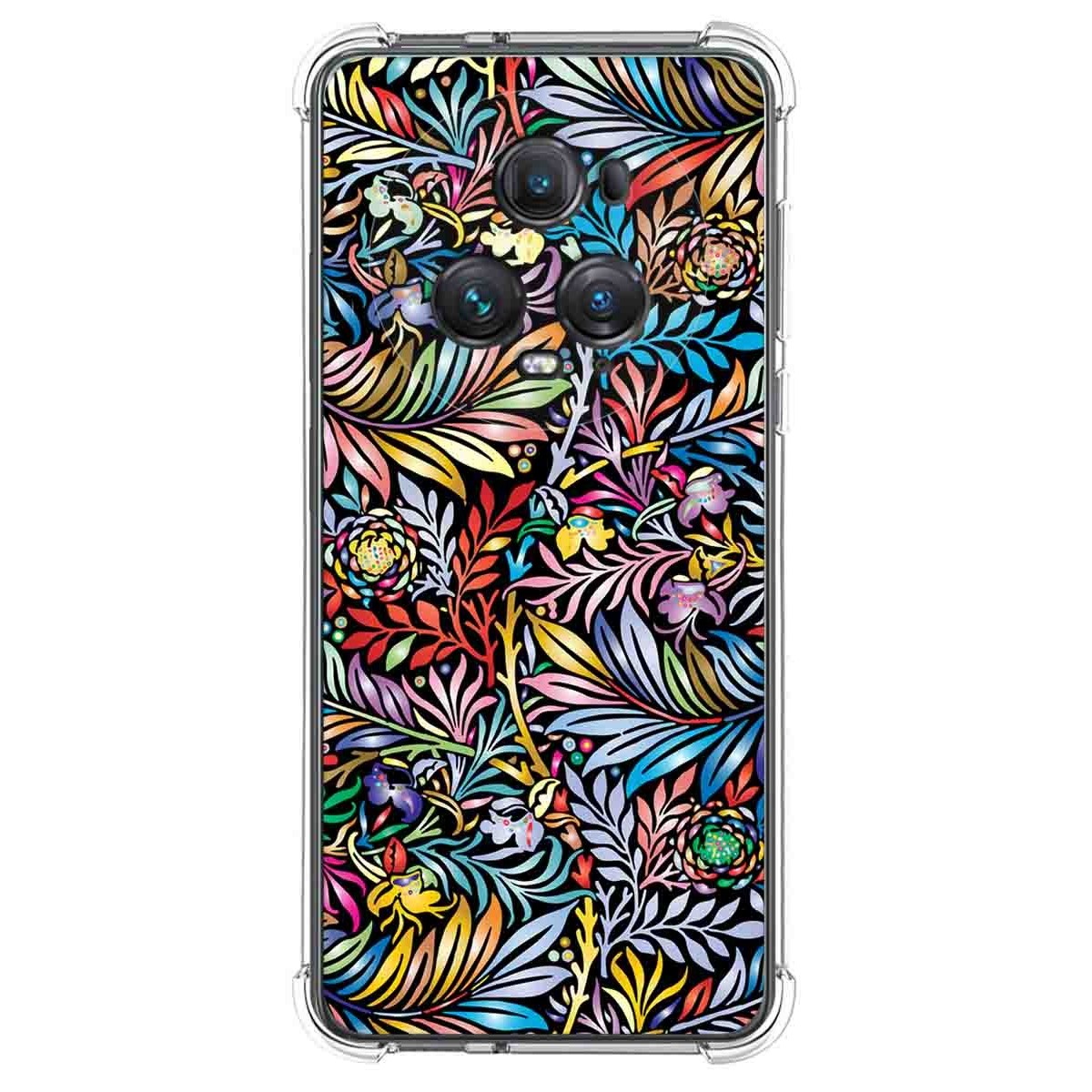 Funda Silicona Antigolpes para Huawei Honor Magic 5 Pro 5G diseño Flores 04 Dibujos