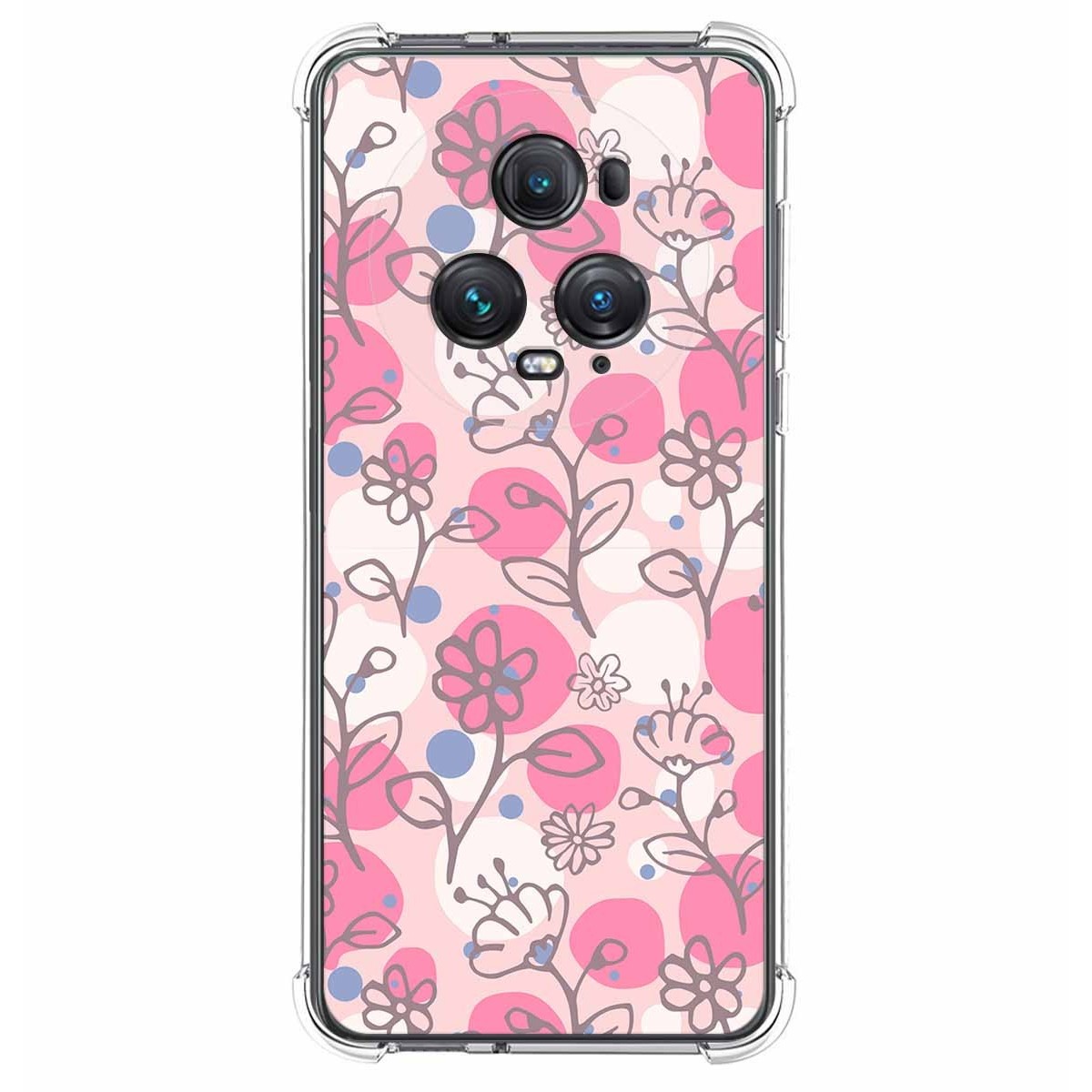 Funda Silicona Antigolpes para Huawei Honor Magic 5 Pro 5G diseño Flores 07 Dibujos