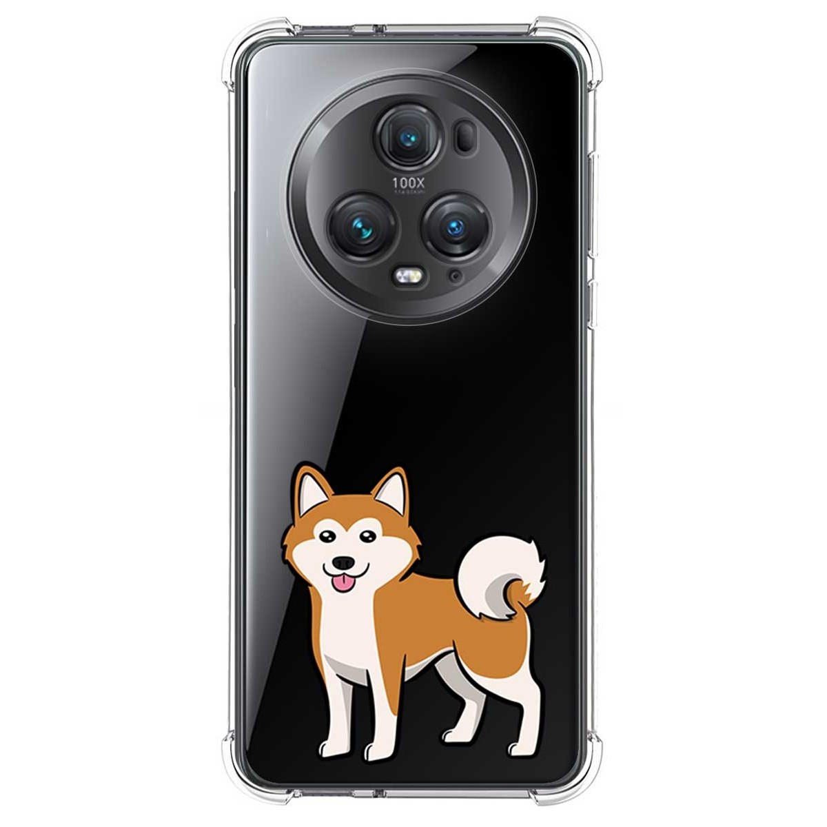 Funda Silicona Antigolpes para Huawei Honor Magic 5 Pro 5G diseño Perros 02 Dibujos