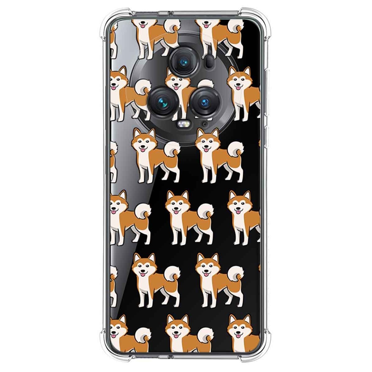 Funda Silicona Antigolpes para Huawei Honor Magic 5 Pro 5G diseño Perros 08 Dibujos