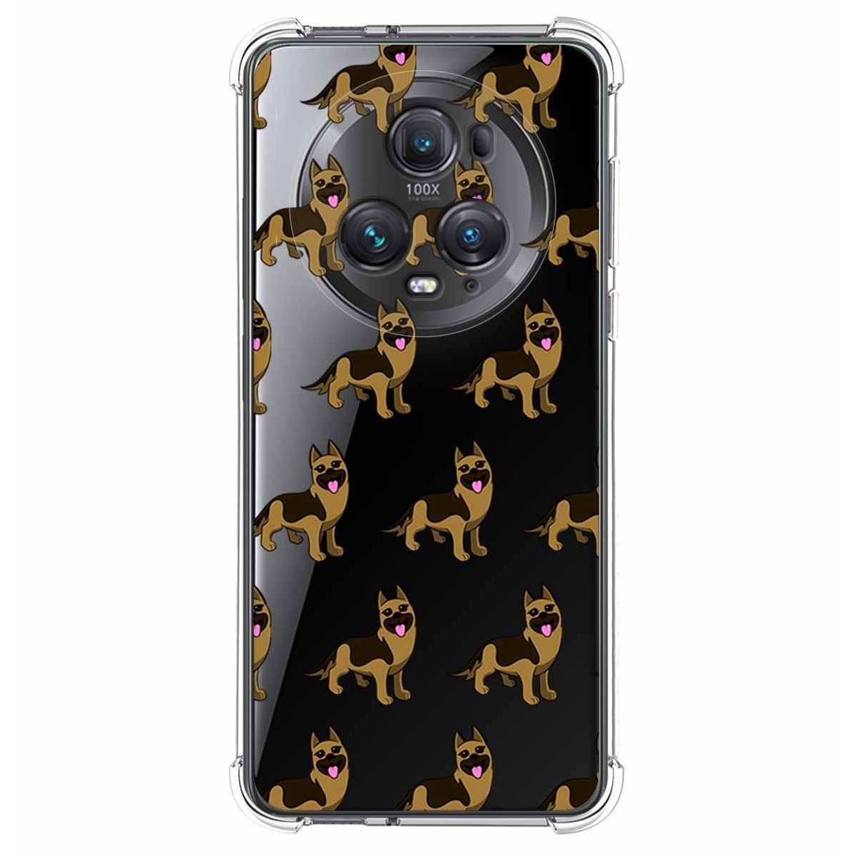 Funda Silicona Antigolpes para Huawei Honor Magic 5 Pro 5G diseño Perros 09 Dibujos