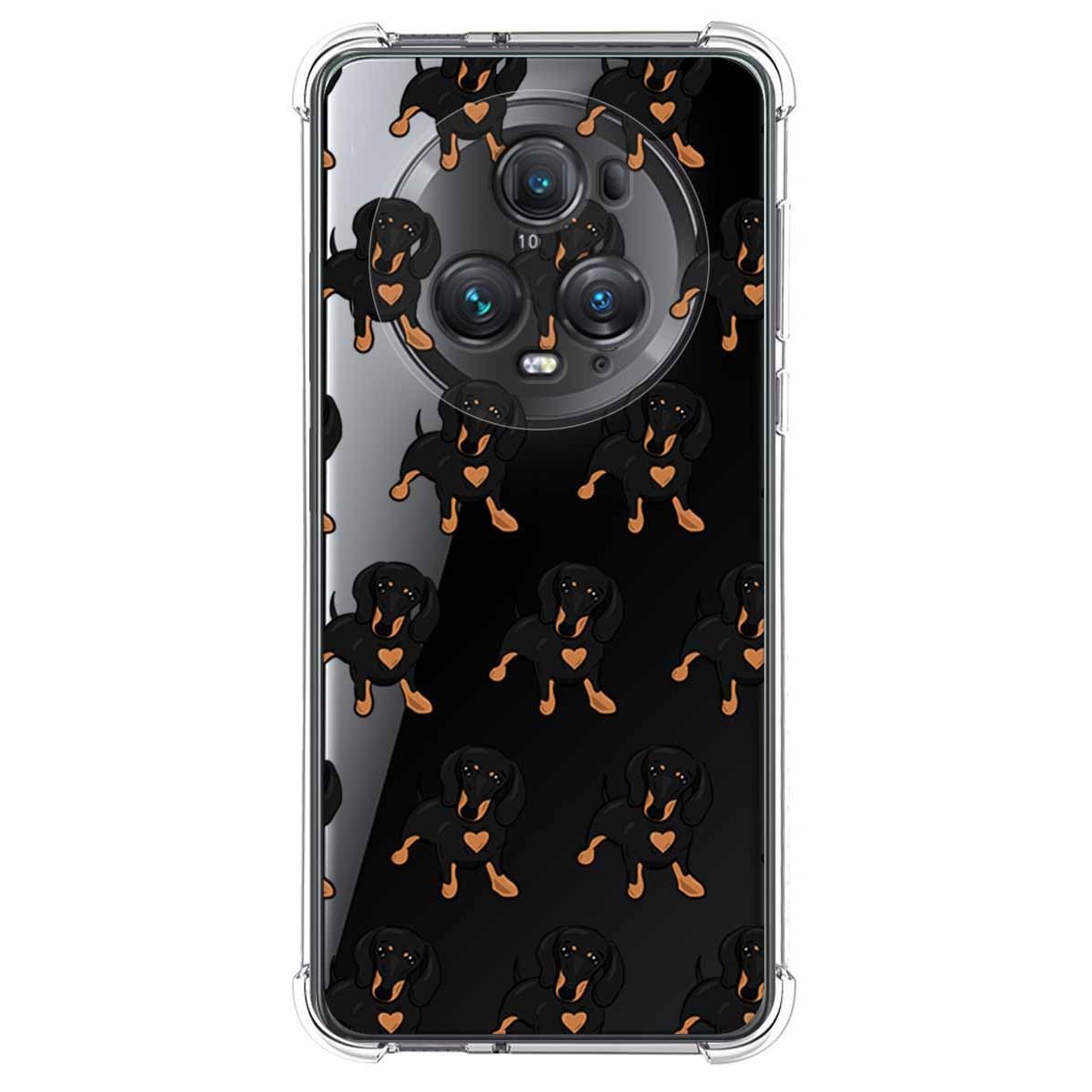 Funda Silicona Antigolpes para Huawei Honor Magic 5 Pro 5G diseño Perros 10 Dibujos