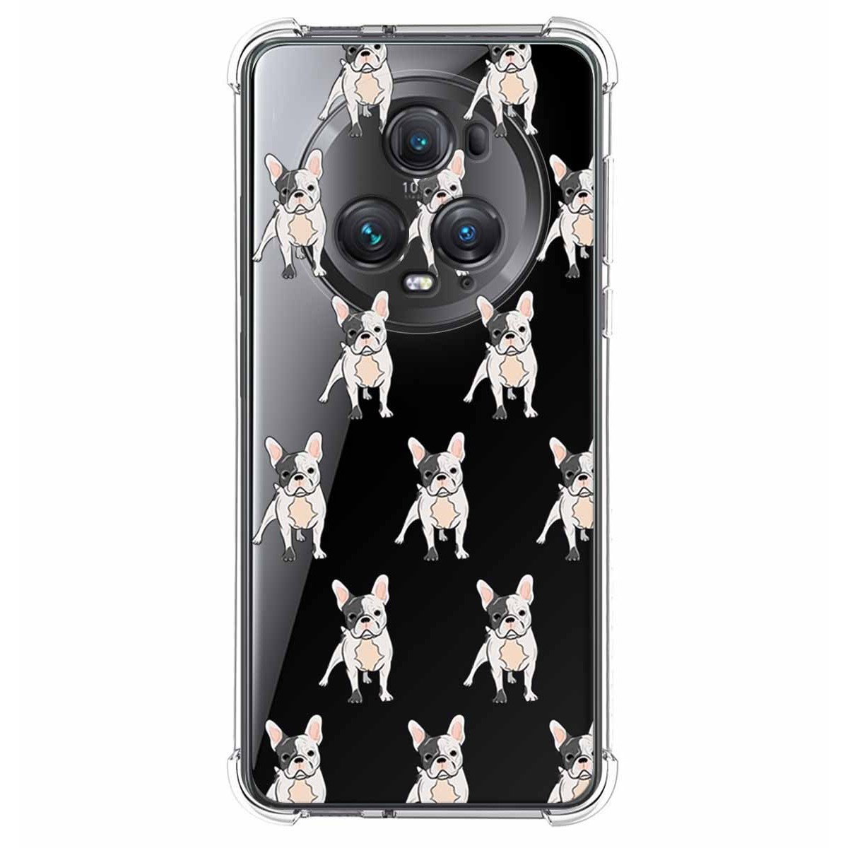 Funda Silicona Antigolpes para Huawei Honor Magic 5 Pro 5G diseño Perros 12 Dibujos