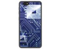 Funda Gel Tpu para Zte Blade A330 Diseño Circuito Dibujos