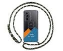 Personaliza tu Funda Colgante Transparente para Xiaomi Poco F5 Pro 5G con Cordon Verde / Dorado Dibujo Personalizada