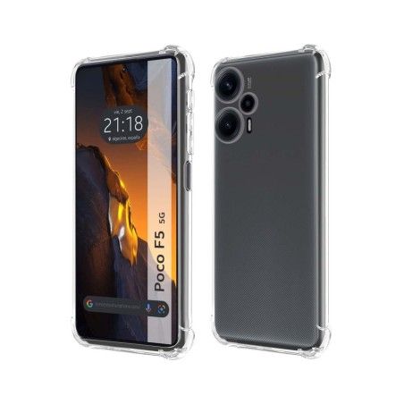 Funda Silicona Antigolpes Transparente para Xiaomi POCO F5 5G