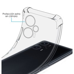 Funda Silicona Antigolpes Transparente para Xiaomi POCO F5 5G 2