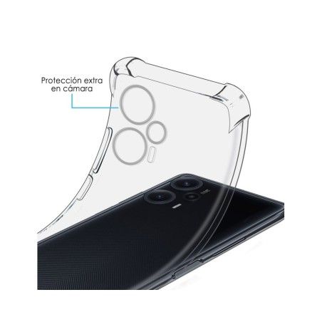Funda Silicona Antigolpes Transparente para Xiaomi POCO F5 5G