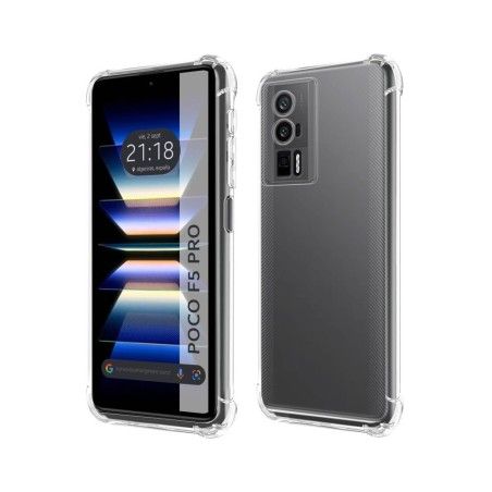 Funda Silicona Antigolpes Transparente para Xiaomi POCO F5 PRO 5G