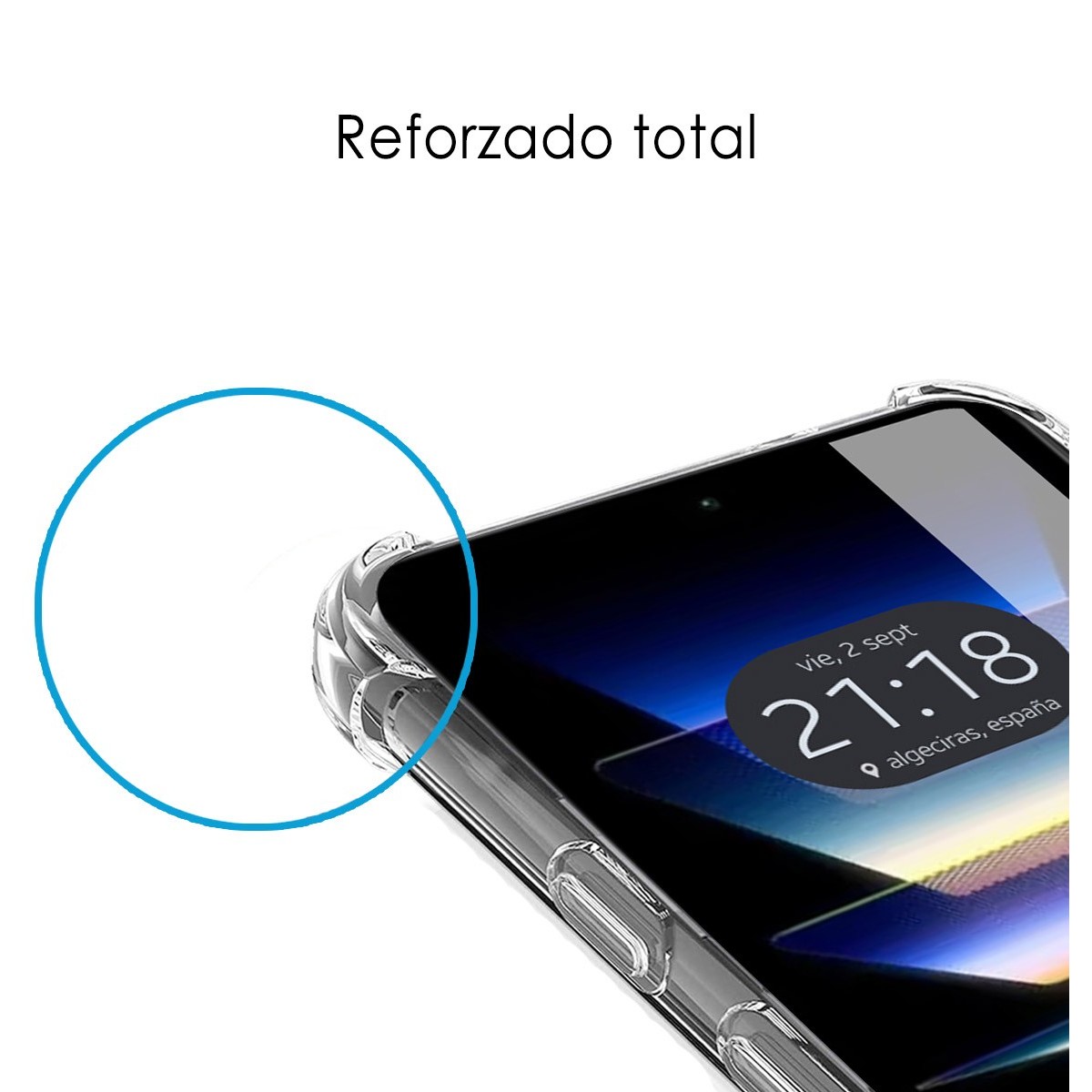 Funda Silicona Antigolpes Transparente para Xiaomi POCO F5 PRO 5G