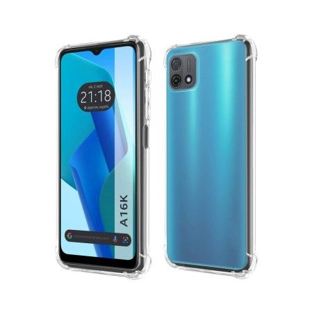 Funda Silicona Antigolpes Transparente para Oppo A16K