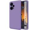 Funda Silicona Líquida Ultra Suave para Xiaomi Poco F5 5G color Morada