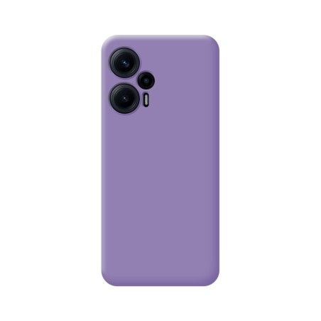 Funda Silicona Líquida Ultra Suave para Xiaomi Poco F5 5G color Morada