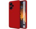 Funda Silicona Líquida Ultra Suave para Xiaomi Poco F5 5G color Roja