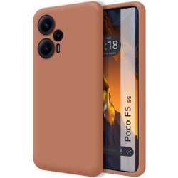 Funda Silicona Líquida Ultra Suave para Xiaomi Poco F5 5G color Rosa