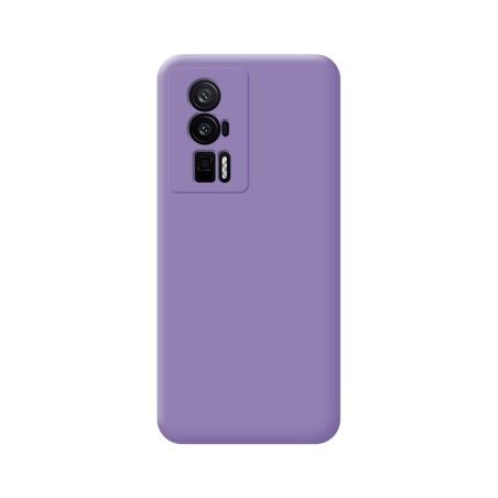 Funda Silicona Líquida Ultra Suave para Xiaomi Poco F5 Pro 5G color Morada