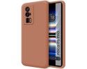 Funda Silicona Líquida Ultra Suave para Xiaomi Poco F5 Pro 5G color Rosa