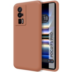 Funda Silicona Líquida Ultra Suave para Xiaomi Poco F5 Pro 5G color Rosa