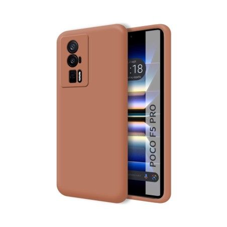Funda Silicona Líquida Ultra Suave para Xiaomi Poco F5 Pro 5G color Rosa