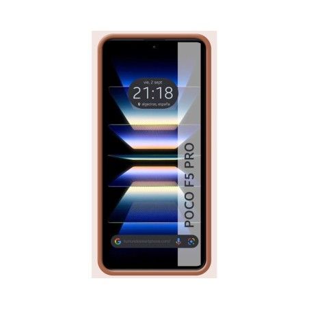 Funda Silicona Líquida Ultra Suave para Xiaomi Poco F5 Pro 5G color Rosa