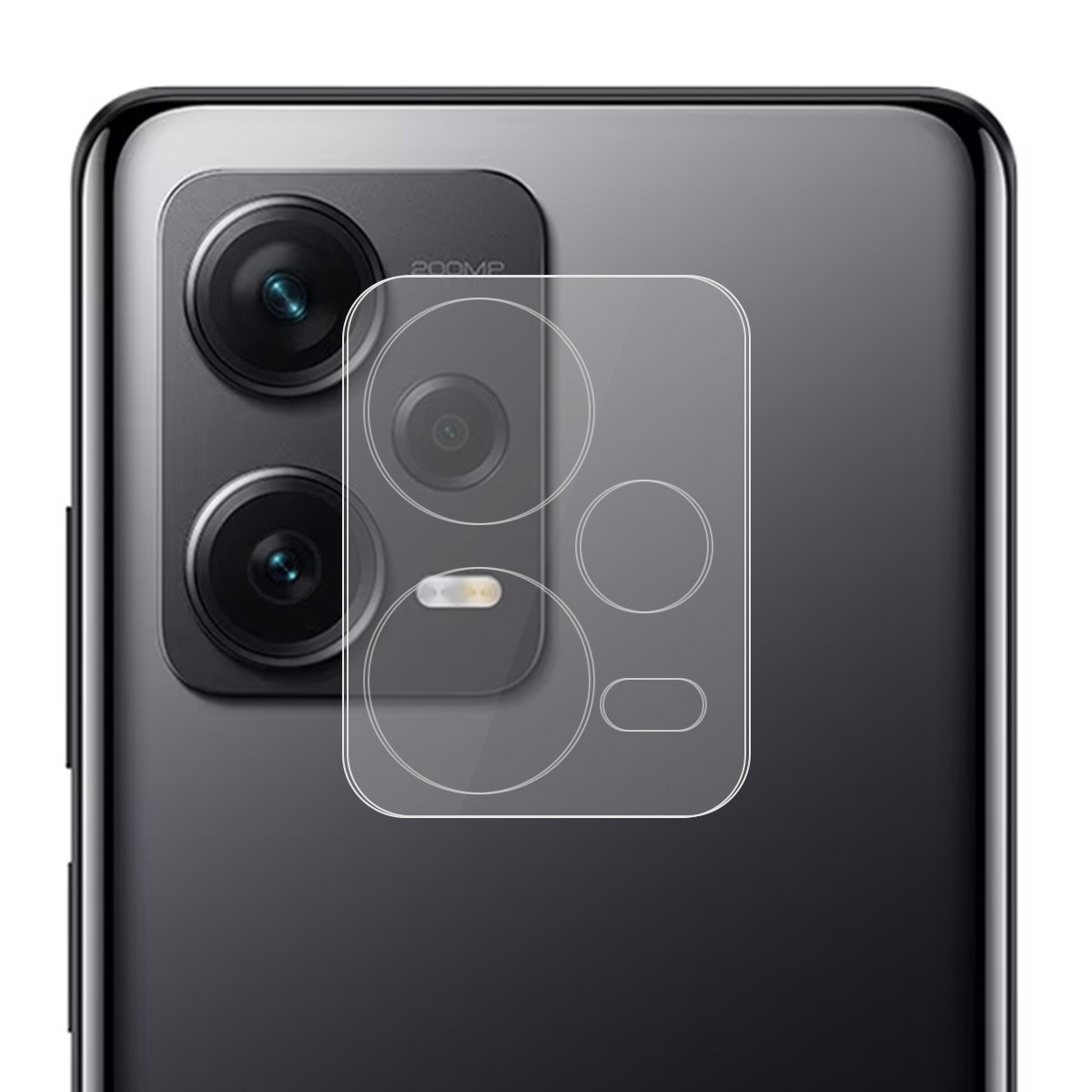 Protector de cámara Xiaomi Redmi Note 12 Pro+ - Transparente