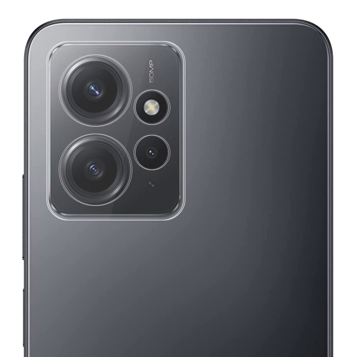 Protector Cristal Templado Cámara Trasera compatible con Xiaomi Redmi Note 12 4G Vidrio