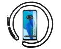 Funda Colgante Transparente para Oppo A16K con Cordon Negro