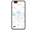 Funda Gel Tpu para Zte Blade A330 Diseño Informatico Dibujos