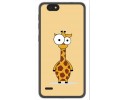 Funda Gel Tpu para Zte Blade A330 Diseño Jirafa Dibujos