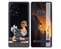 Funda Silicona Transparente para Xiaomi Poco F5 5G diseño Avestruz Dibujos