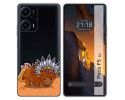 Funda Silicona Transparente para Xiaomi Poco F5 5G diseño Bufalo Dibujos