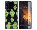 Funda Silicona Transparente para Xiaomi Poco F5 5G diseño Cactus Dibujos