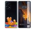 Funda Silicona Transparente para Xiaomi Poco F5 5G diseño Leopardo Dibujos