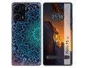 Funda Silicona Transparente para Xiaomi Poco F5 5G diseño Mandala Dibujos