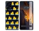 Funda Silicona Transparente para Xiaomi Poco F5 5G diseño Pato Dibujos